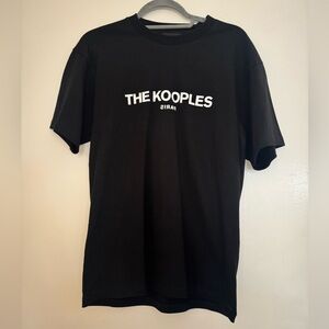 The Kooples Classic Black Relaxed Tee